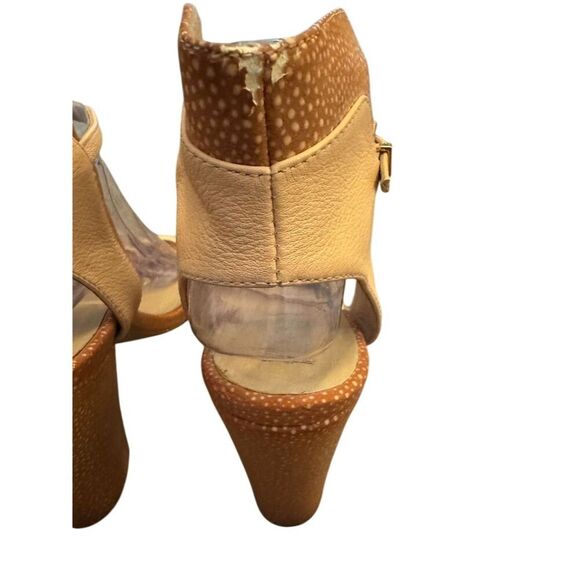 Anthropologie nude Women's Strappy Sandals Size 7.5 - Picture 6 of 9